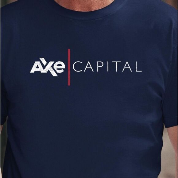 AXE/Capital Billons Navy Blue Men's T-Shirt - Picture 5 of 8
